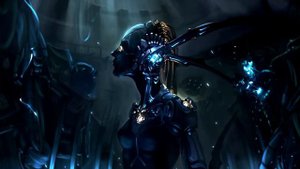 Robot Face   Cyberpunk Never Dies