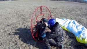 Мой первый полет на мотопараплане ч.1.