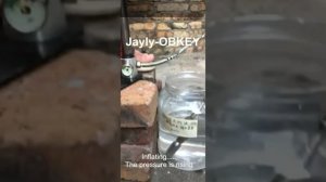 Много разовый баллон 12 грамм  для пневматики тест на прочность 200 атмосфер