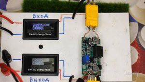 Тест FP5139 повышающий и понижающий DC DC преобразователь