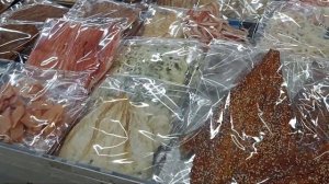 Поездка в Янцзи, часть 2 (городской парк, рынок корейских закусок, прогулка по городу)