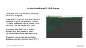 Learning MongoDB Schema, Indexes and Queries : Introduction to MongoDB CRUD Queries | packtpub.com