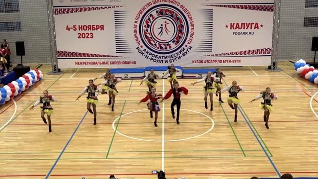 ЦФО, г. Москва, финал формейшн «Девушки» 5 заход, Pulse, СК «Триумф» 2 место смотреть онлайн