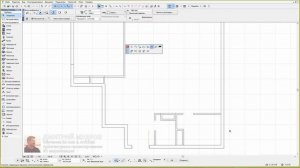 Как начертить план квартиры в Archicad 9/10