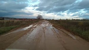 Разбитые дороги в Чудовском районе Новгородской области
