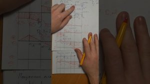 Составная многопролетная балка.Построение эпюр внутренних усилий.Построение линий влияния. Часть 2