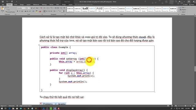 [Khóa học lập trình Java đến OOP] - Bài 22: Setter và Getter trong Java | HowKteam смотреть онлайн
