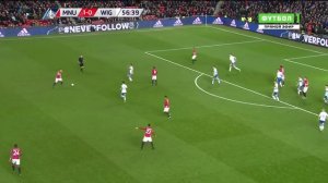 Манчестер Юнайтед 4:0 Уиган | Кубок Англии 2016/17 | 1/16 финала | Обзор матча