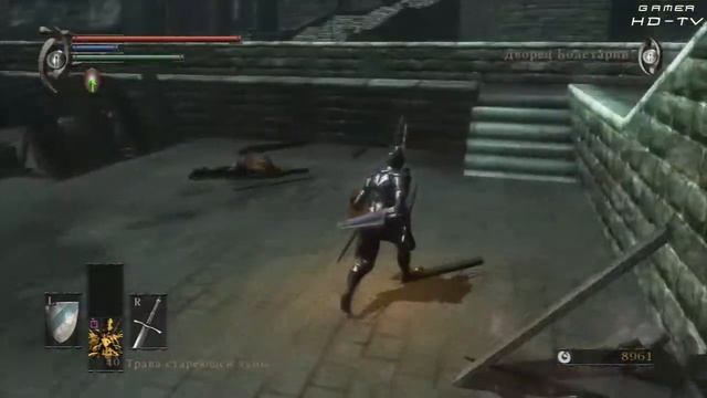Demon's Souls (часть 8) (Пронзающий + Старый монах) (RUS)