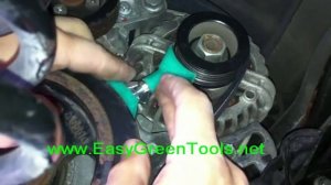 smart fortwo belt replacement - tutorial - Easy Green Tools