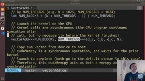 CUDA Crash Course (v2): Vector Addition