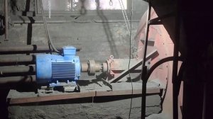 Запуск дымососа! 55кВт 1480 об/м