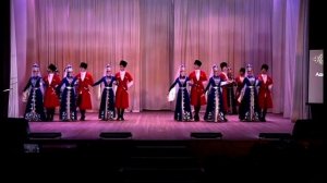 Ансамбль Нарт - Адыгейский Госудаственный университет - танец Удж