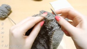 Детская кофта спицами. Часть 2  // Baby jacket knitting
