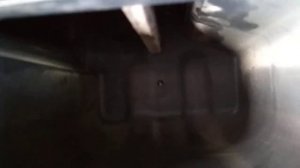 Pajero 2 заслонка задней печки часть 1