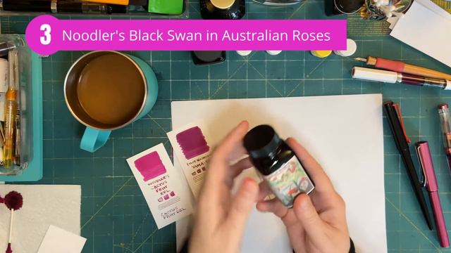 Magenta Inks Swatch Showdown / Fountain Pen Inks смотреть онлайн
