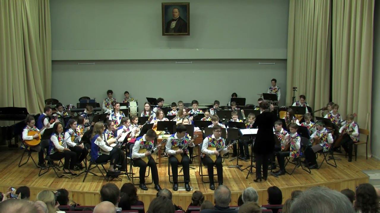 Русская народная песня "Калинка" обр. В. Городовской смотреть онлайн