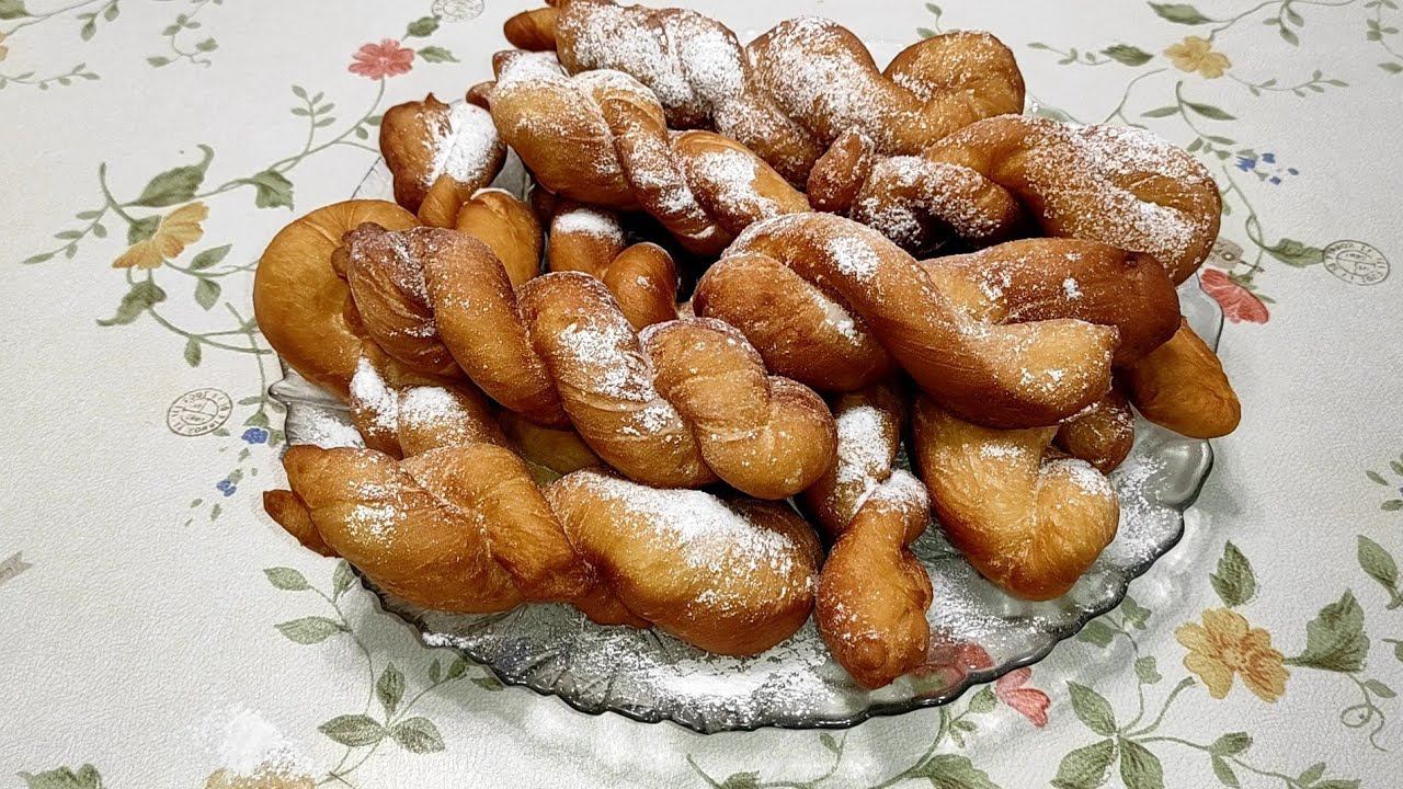 Пончики завитушки. Необычные и очень вкусные! смотреть онлайн