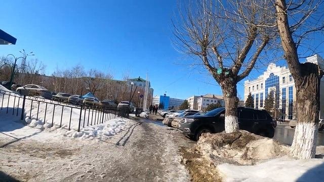 2 ч Костанай  По улицам города улица Пушкина