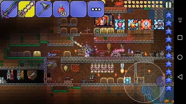 Как сделать КЛИНОК ЗЕМЛИ В ТЕРРАРИЯ Android/ios смотреть онлайн