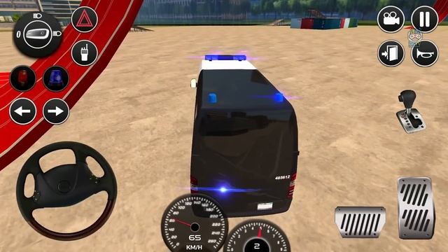 American Police Ford Transit Van Driving Simulator - Android Gameplay смотреть онлайн