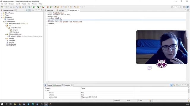 Come CREARE un EVENTO in un PLUGIN JAVA per MINECRAFT Spigot/Bukkit 2021 -TUTORIAL ITA смотреть онлайн