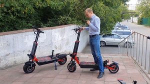 Электросамокаты Yokamura Raptor 11/13, RX2 2021 года. Какие отличия от прежней ревизии.