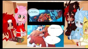 ?Реакция персонажей Соника на Dark Sonic +Гость !2 часть!??