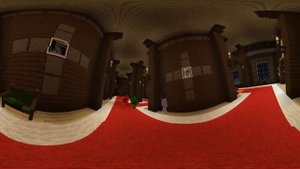 Aphmau vs Slenderman - Among Us Minecraft 360°