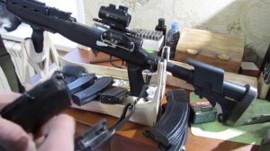 Адаптация магазинов АК для карабина СКС.