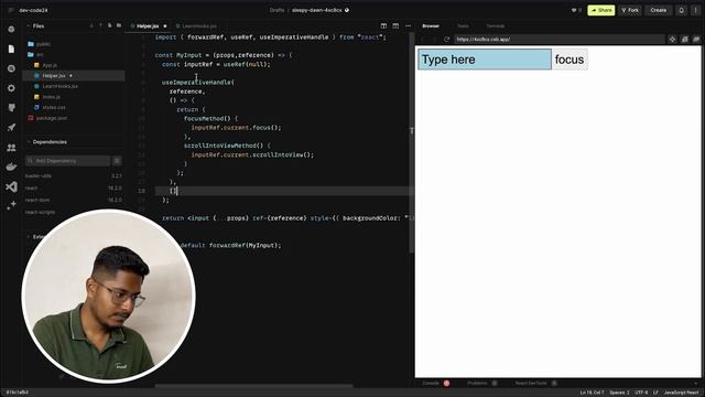 How to use useImperativeHandle hook in React ( with Examples ) смотреть онлайн