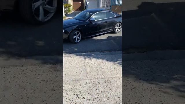 Audi s5 4.2L v8 standard exhaust sounds awesome