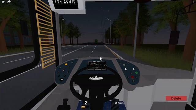 ПОЕЗДКА НА ТРОЛЛЕЙБУСЕ ПО 6 МАРШРУТУ В РОБЛОКСЕ|urban transport place смотреть онлайн