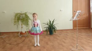 Мне звезда упала на ладошку  Оля Соседкова 6лет, Г Клин