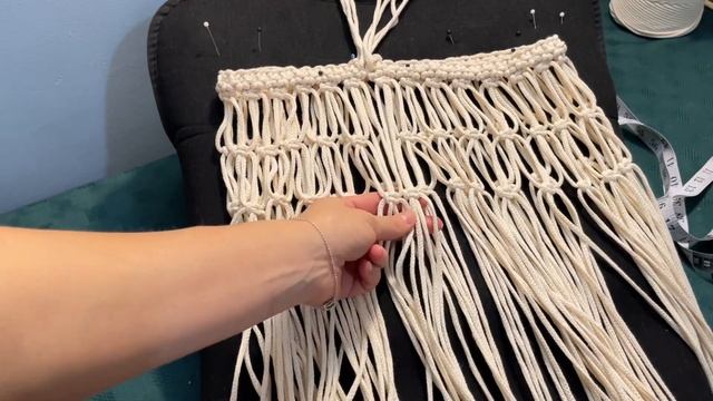 DIY : Macrame Trousers Tutorial / Macrame Beach Clothes / Step by step смотреть онлайн