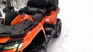 КРАТКИЙ ОБЗОР НА КВАДРОЦИКЛ CFMOTO CFORCE 800 HO EPS!