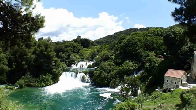 Park Narodowy Krka - Wodospady Krka, Chorwacja, Dalmacja, Croatia, HR. смотреть онлайн