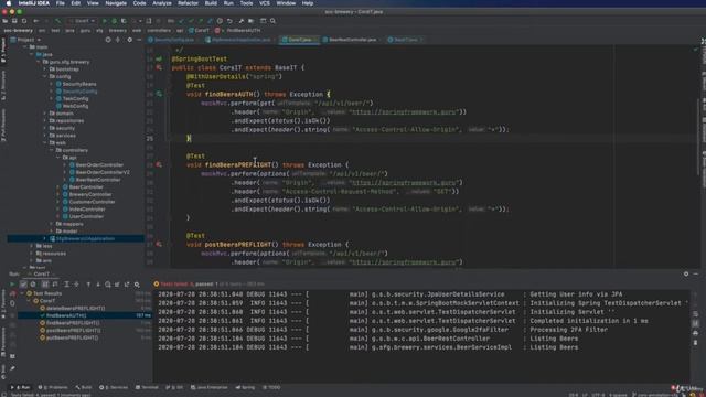 118 Spring Security CORS Configuration смотреть онлайн
