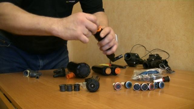 Автополив. Виды поливных форсунок. смотреть онлайн