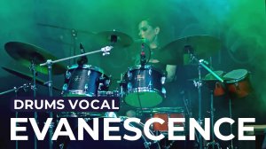 Evanescence - Use My Voice - Live drums - vocal cover by Jellika