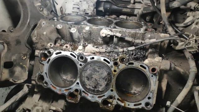 Санта фе 2.7 G6BA .клапана встретились с поршнями. смотреть онлайн