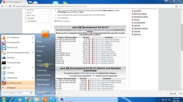 How To Install Java for Windows 7 , 8 ,10 and jdk and jre and Java Home step by step смотреть онлайн