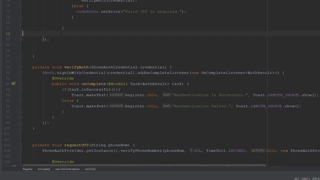 Verify User With OTP | Store Data in Firestore Database | Android Studio | Part 3/4