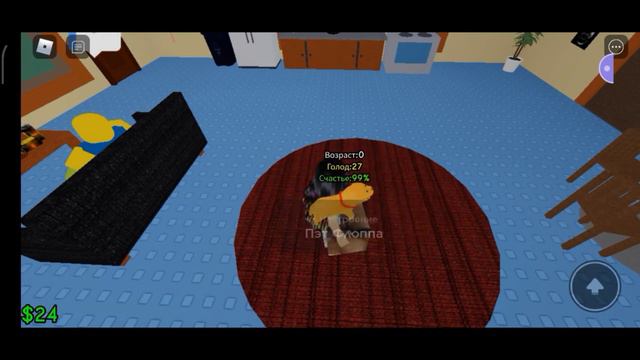 УХАЖИВАЮ ЗА ШЛЁПОЙ! почему он умирает? Roblox raise a floppa смотреть онлайн