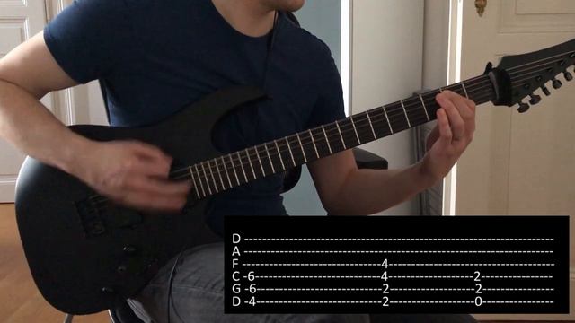 Insomnium - Ephemeral (Guitar Cover + Tabs) смотреть онлайн