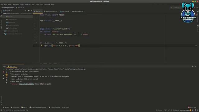 Lecture 7 (part 2) - How to use Twitter Api in Docker смотреть онлайн