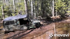 Жёсткая покатушка или как разложить ЛУАЗ в болоте.