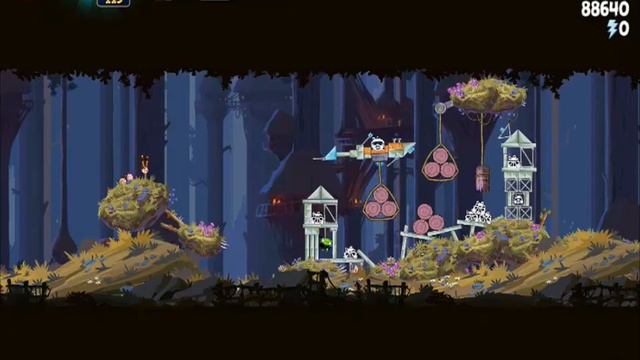 Angry Birds Star Wars 5-27 3 Star Walkthrough Endor Level 5 смотреть онлайн