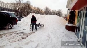 фэтбайк с бензиновым моторчиком