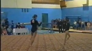 Спортивная акробатика, женская пара, 2000г